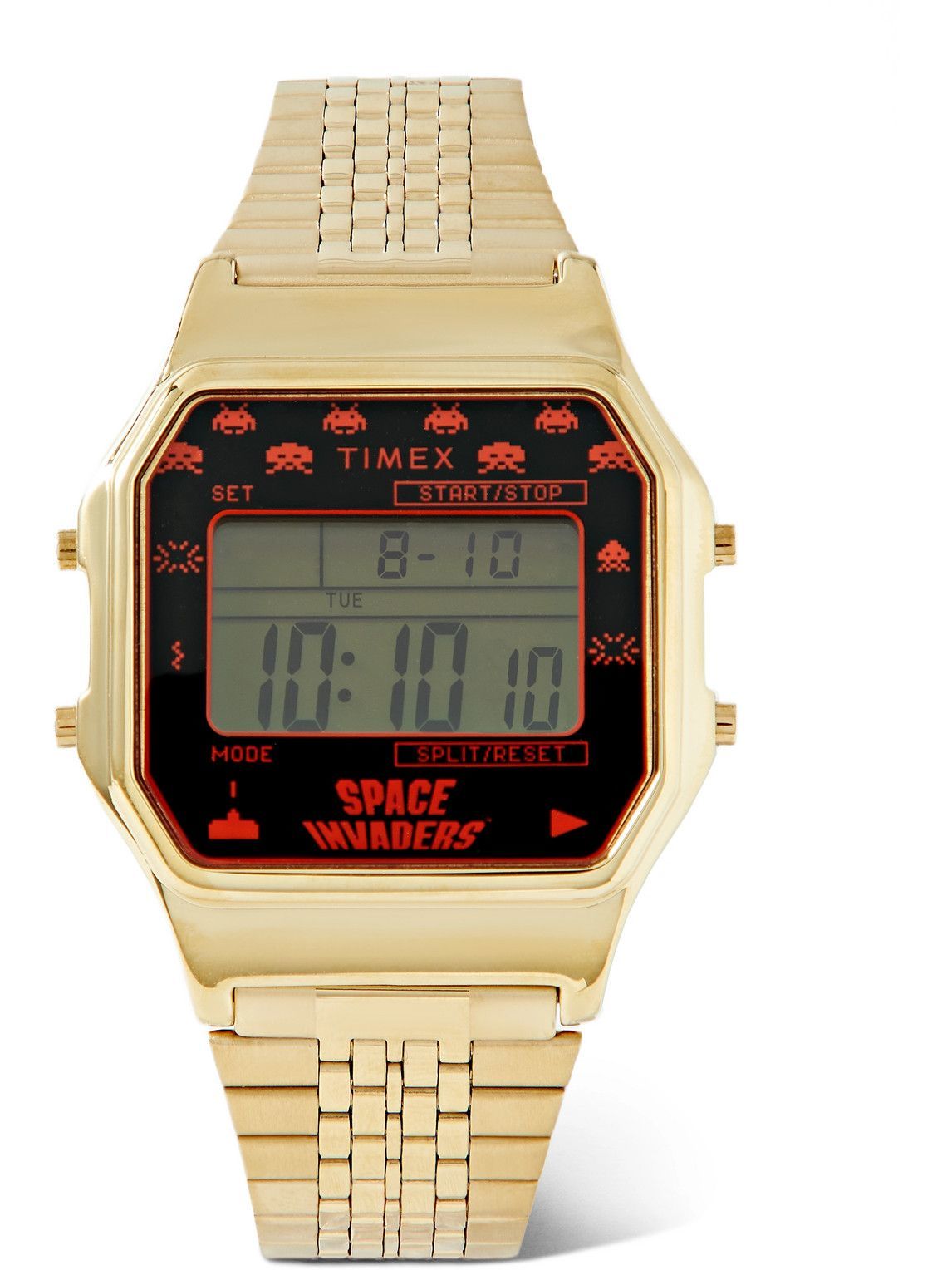 Photo: Timex - Space Invaders T80 34mm Gold-Tone Watch