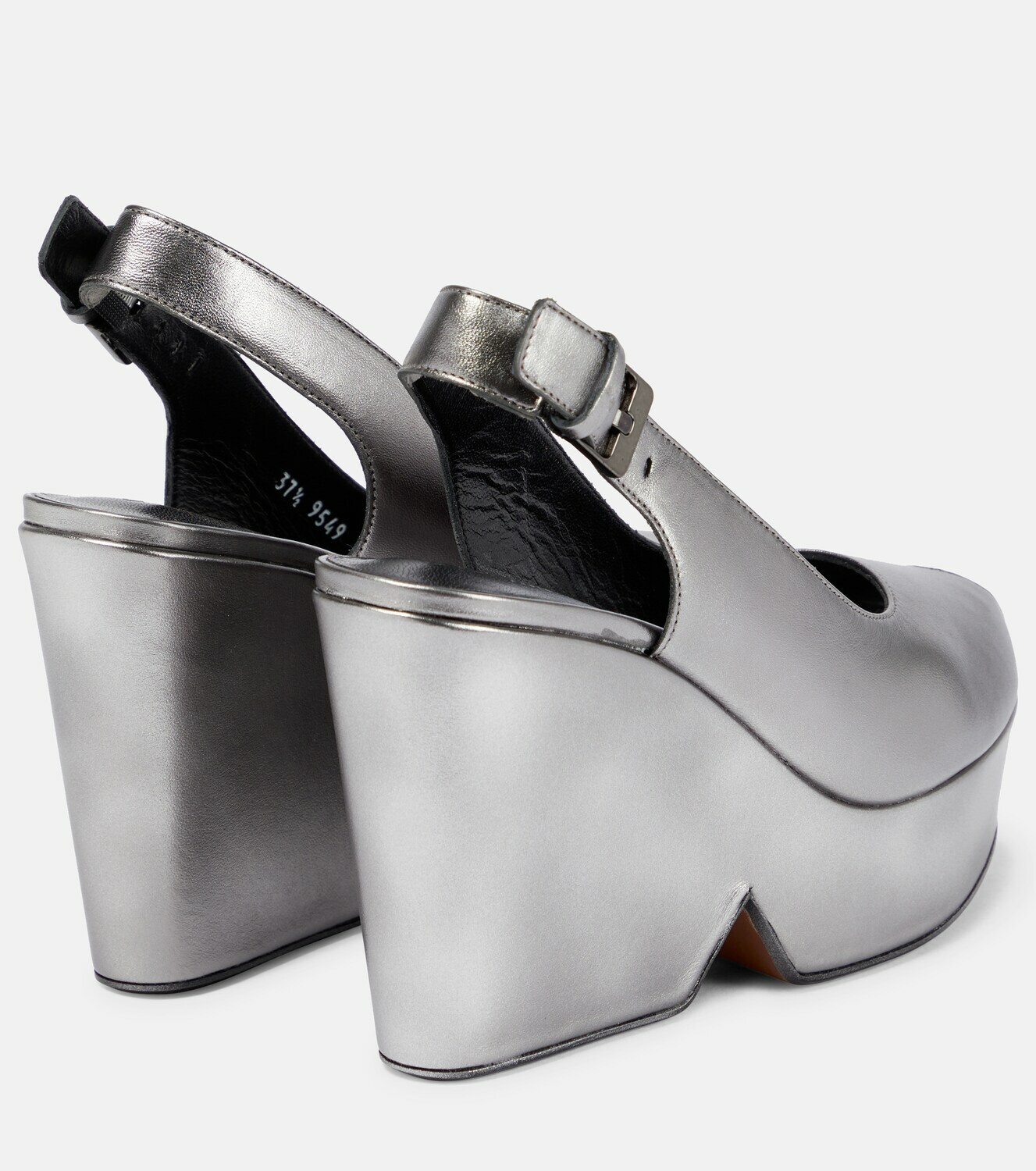 Clergerie - Dylan 110 metallic platform sandals Clergerie