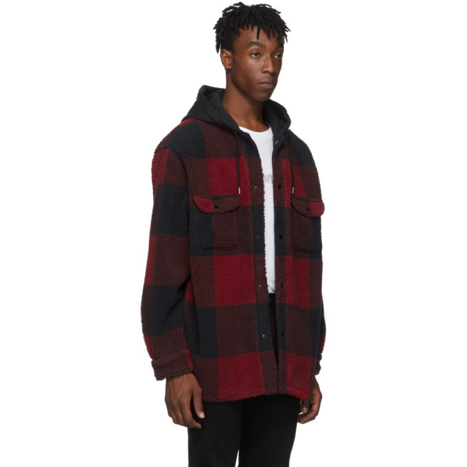 Red Sherpa Jackson Overshirt Levis
