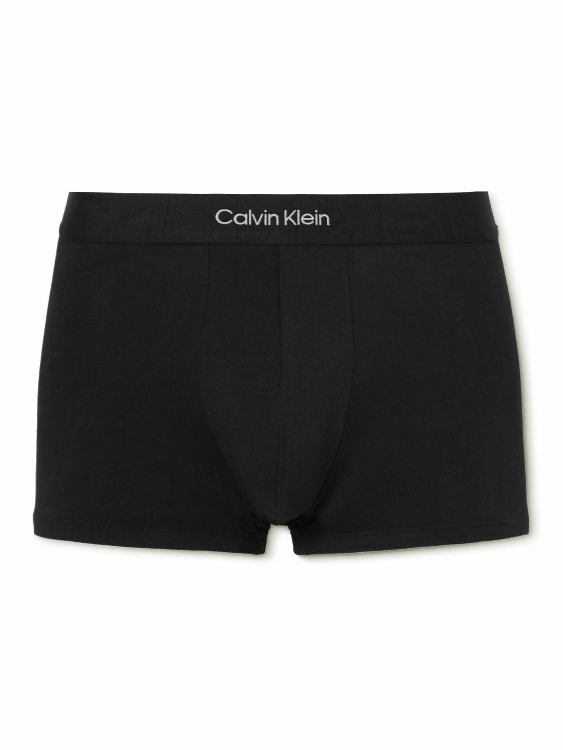 Calvin Klein Underwear - Icon Stretch-Cotton Boxer Briefs - Black ...