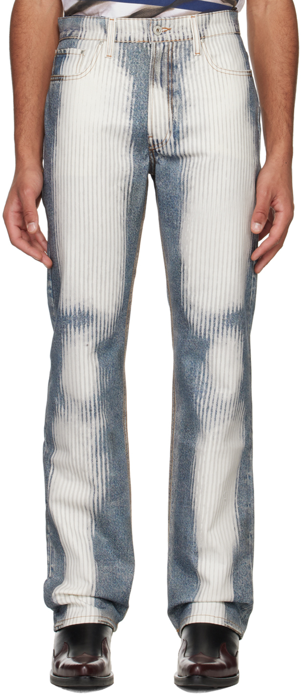 Photo: Y/Project SSENSE Exclusive Blue Jean Paul Gaultier Edition Jeans