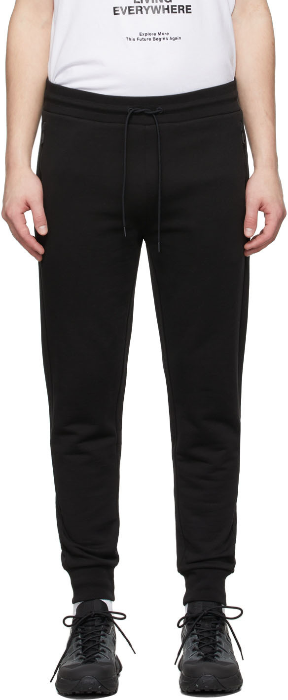Moncler Black French terry Lounge Pants 