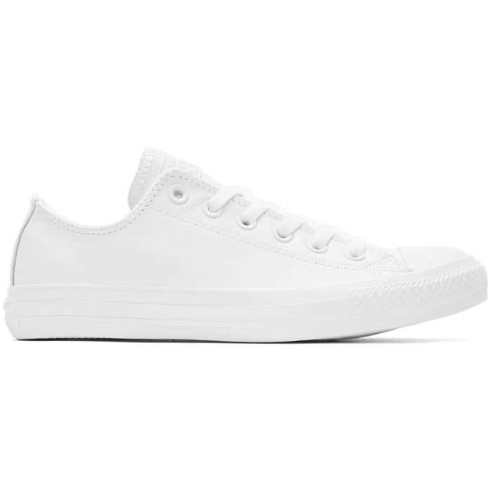 chuck taylor all star white leather