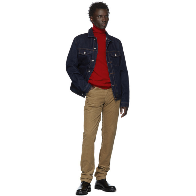Officine Generale Indigo Raw Denim Liam 