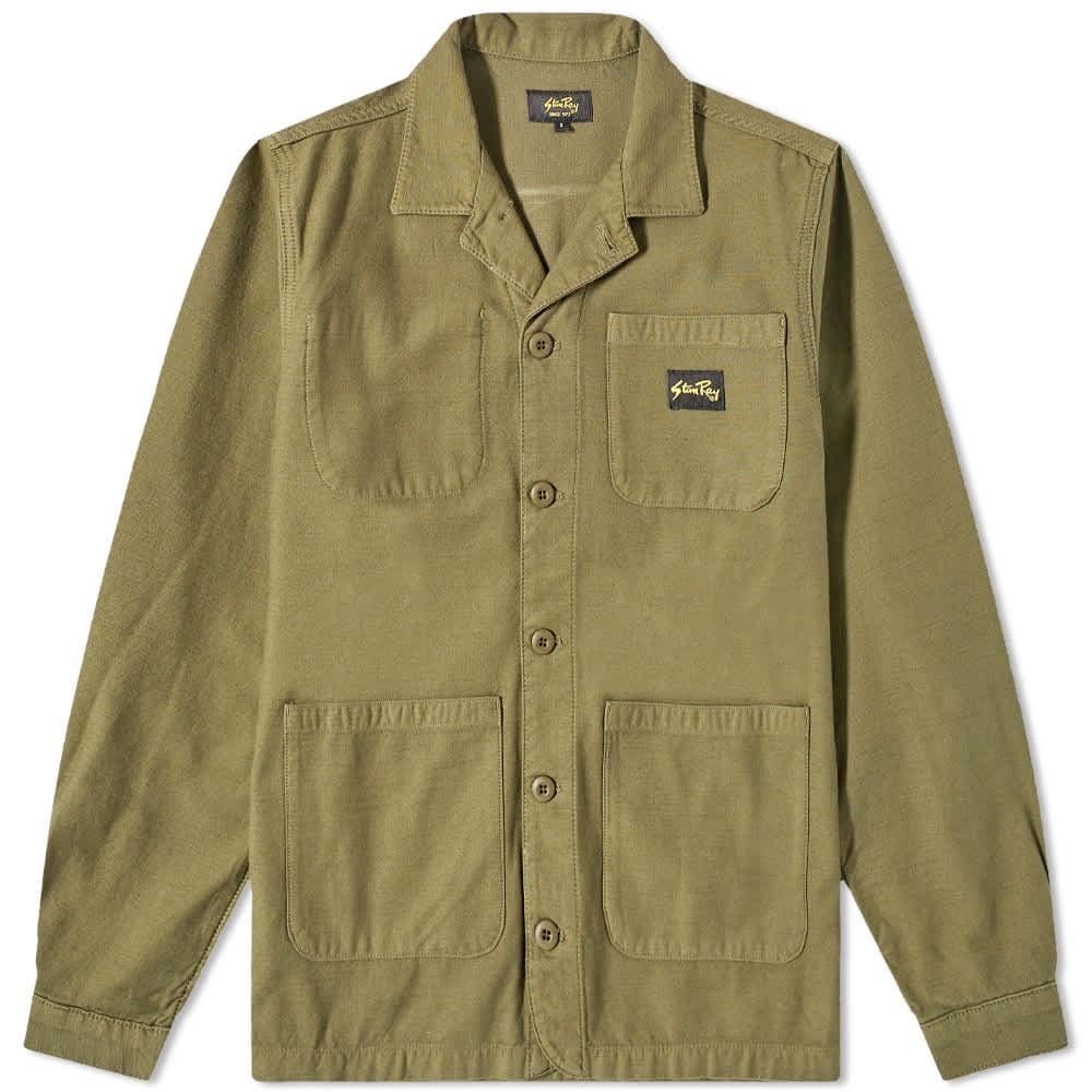 Stan Ray Men's Painters Jacket in Olive Stan Ray