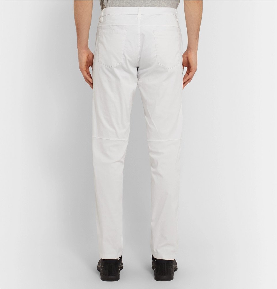 Lululemon ABC SlimFit Warpstreme Trousers White Lululemon