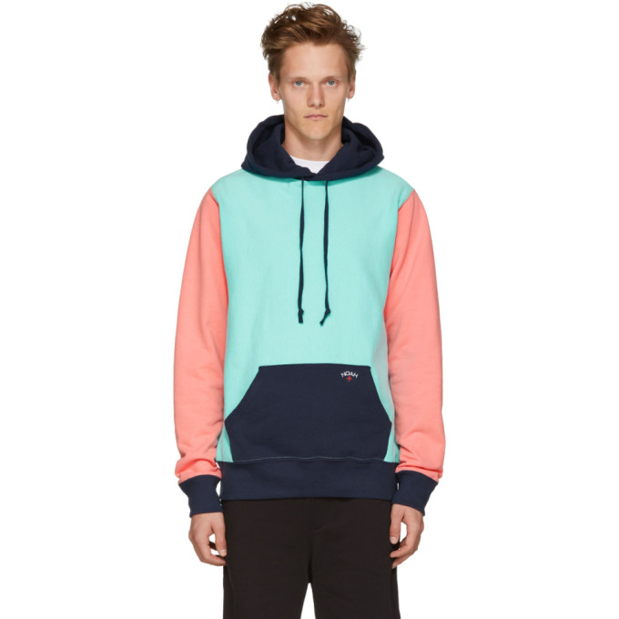 colorblocked hoodie