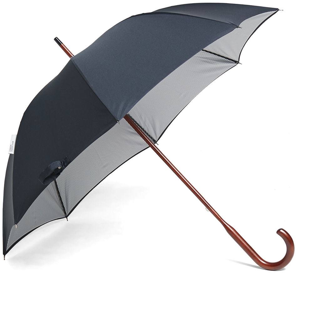 London Undercover Classic Double Layer Umbrella Navy & Oxford London