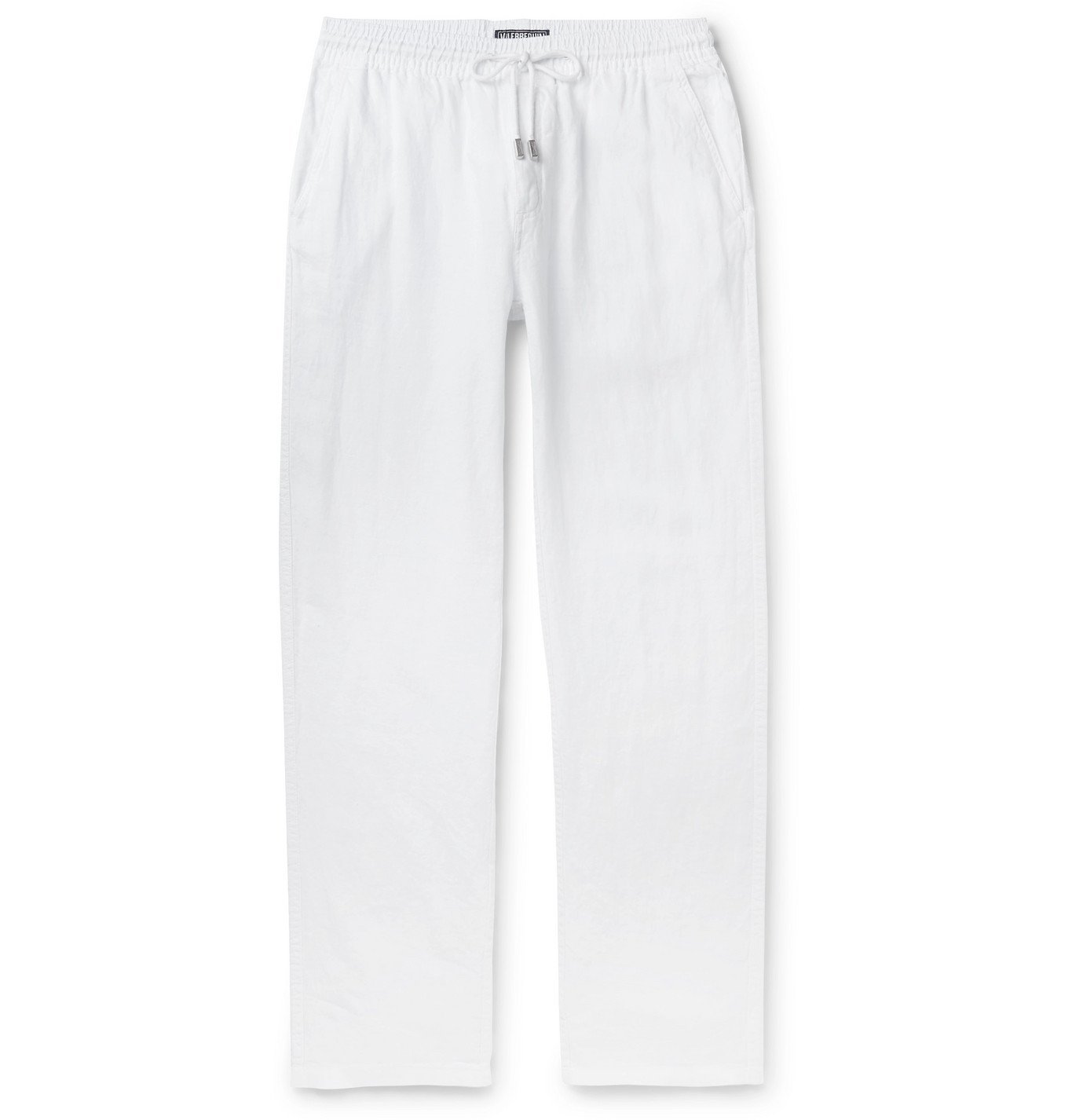 Vilebrequin - Pacha Wide-Leg Linen Drawstring Trousers - White Vilebrequin
