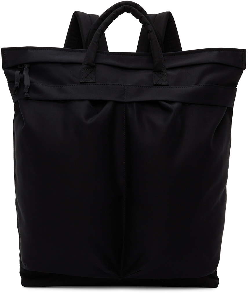 Nanamica Black Water-Repellent Tote Nanamica