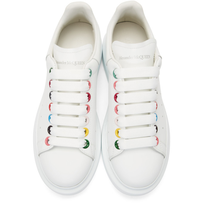 alexander mcqueen rainbow laces