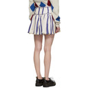 Isabel Marant Etoile White Striped Delia Skirt