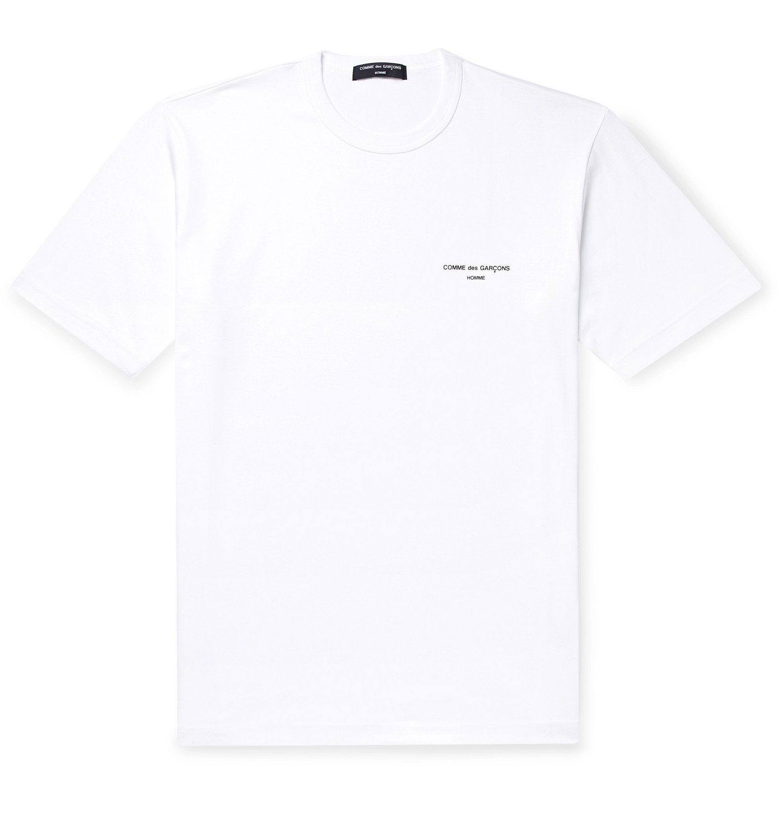 comme des garons t shirt homme or