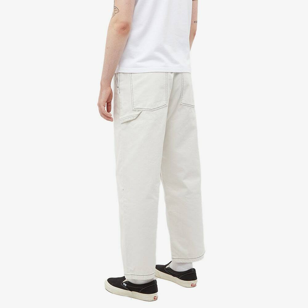 Polar Skate Co. Men's Big Boy Work Pant in Washed White Polar