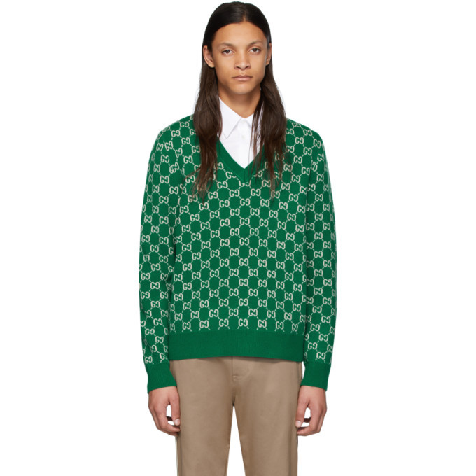 gucci sweater green