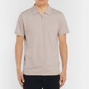 Oliver Spencer - Hawthorn Striped Cotton-Jersey Polo Shirt - Men - Pink
