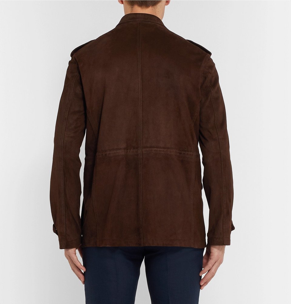 Kingsman - Suede Field Jacket - Brown Kingsman