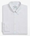 Brooks Brothers Men's Madison Relaxed-Fit Dress Shirt, Performance Non-Iron with COOLMAX, Button-Down Collar Twill | White