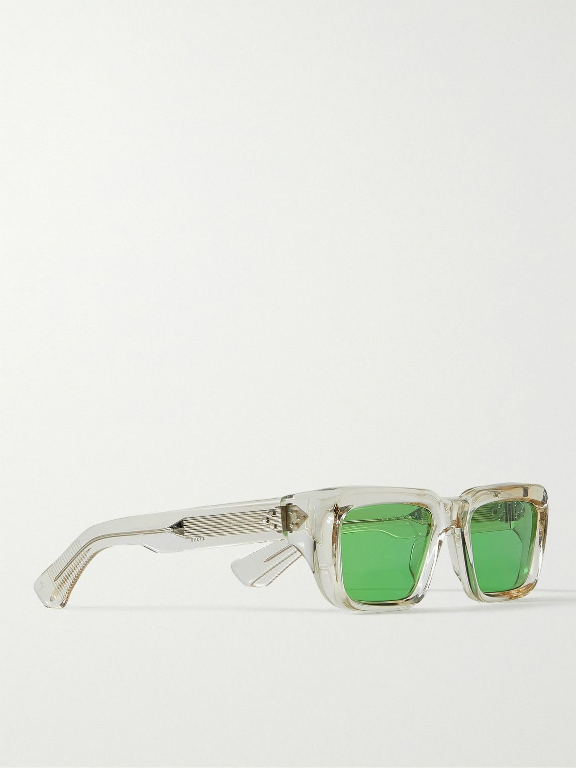 Jacques Marie Mage Walker RectangularFrame Acetate Sunglasses