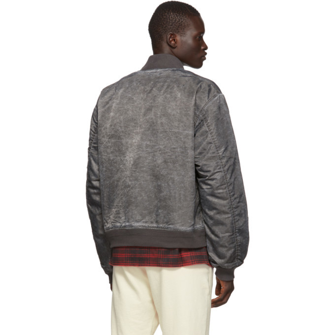 John Elliott Black Nicasio Bogota Bomber Jacket John Elliott