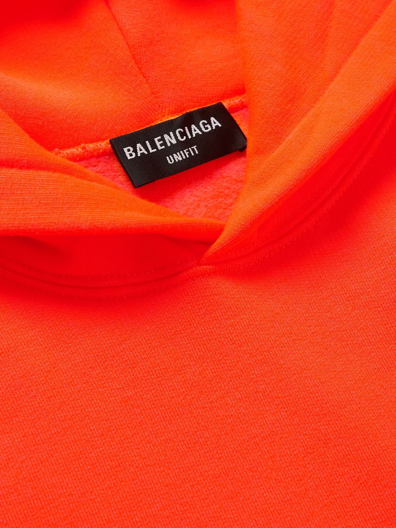 neon orange balenciaga