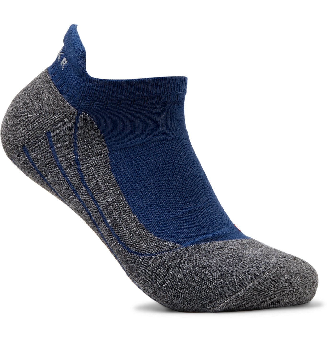 FALKE Ergonomic Sport System - RU4 Invisible Stretch-Knit Socks - Blue ...