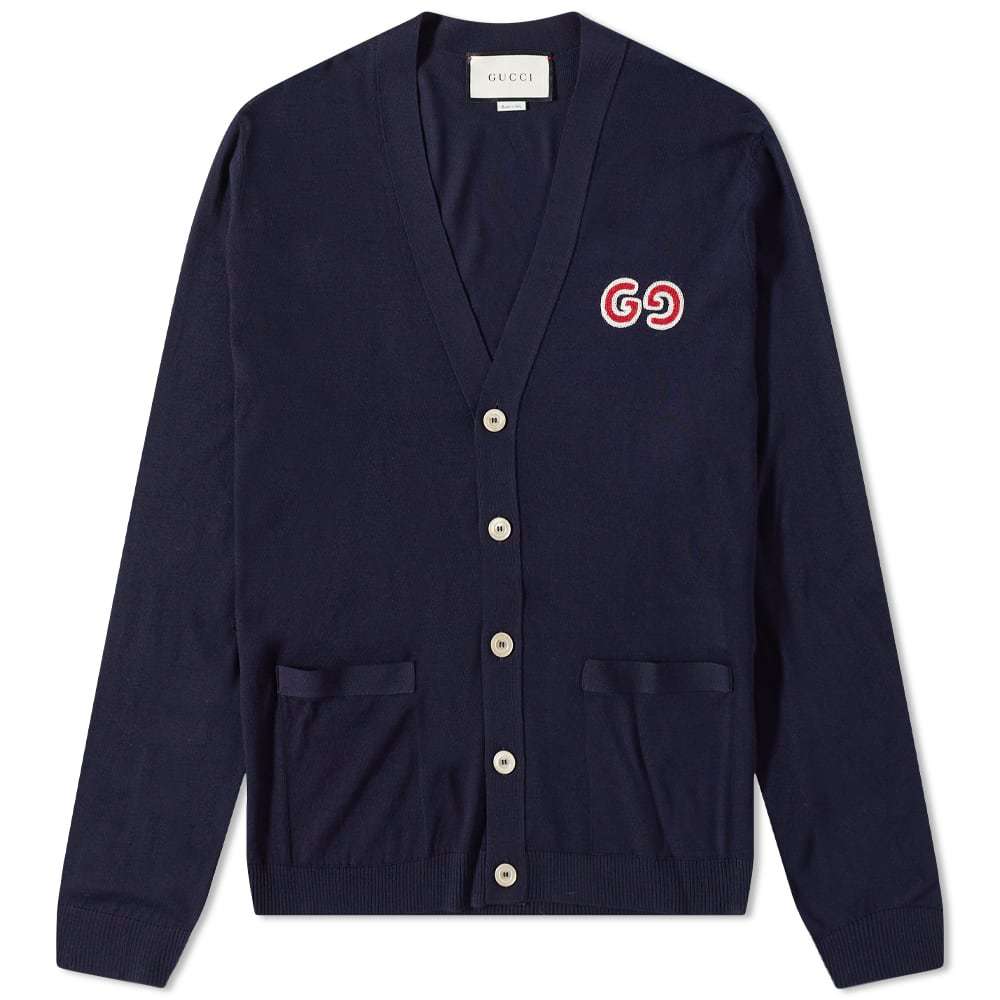 Gucci GG Logo Knitted Cardigan Gucci