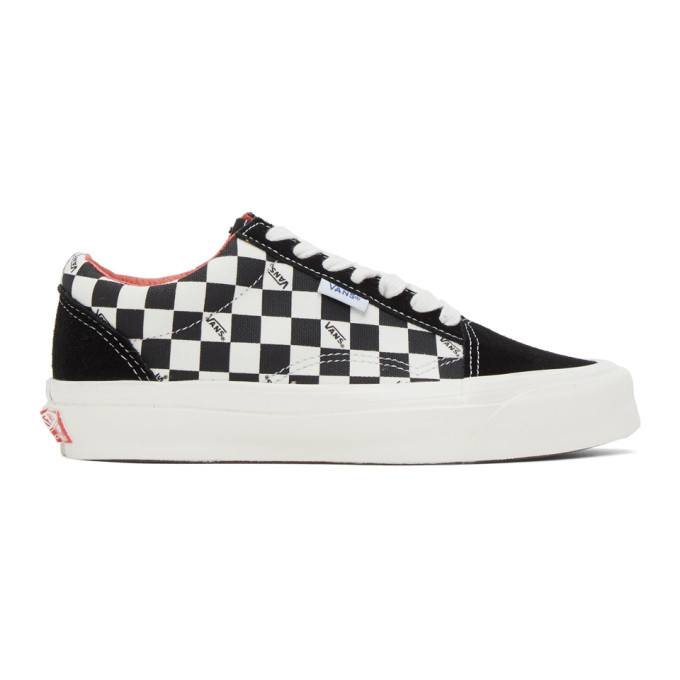 Vans Black and Off-White Checkerboard 
