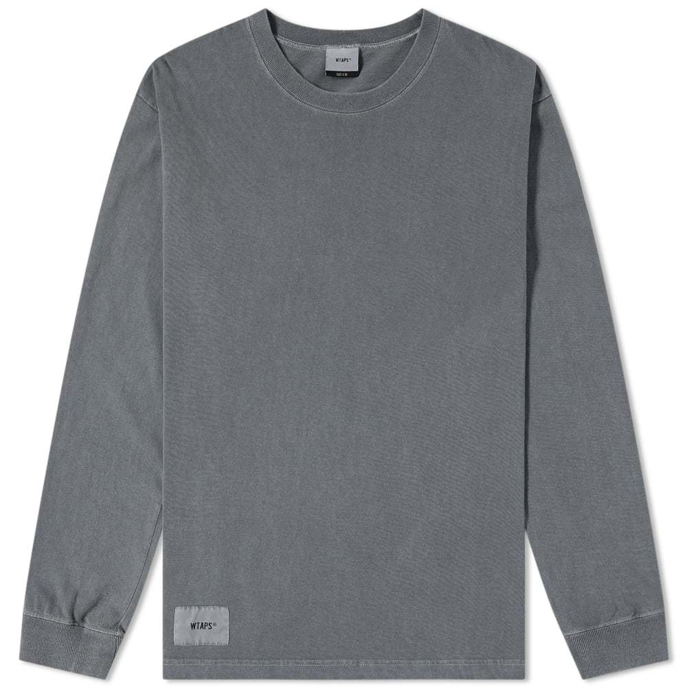 WTAPS Long Sleeve Design Spec Tee Grey WTAPS