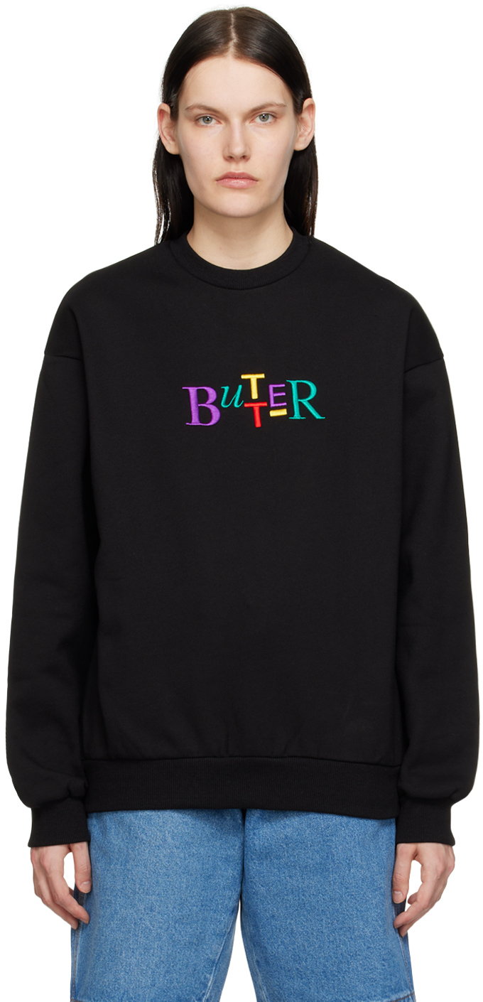 Butter Goods Black Scope Sweatshirt Butter Goods 2469