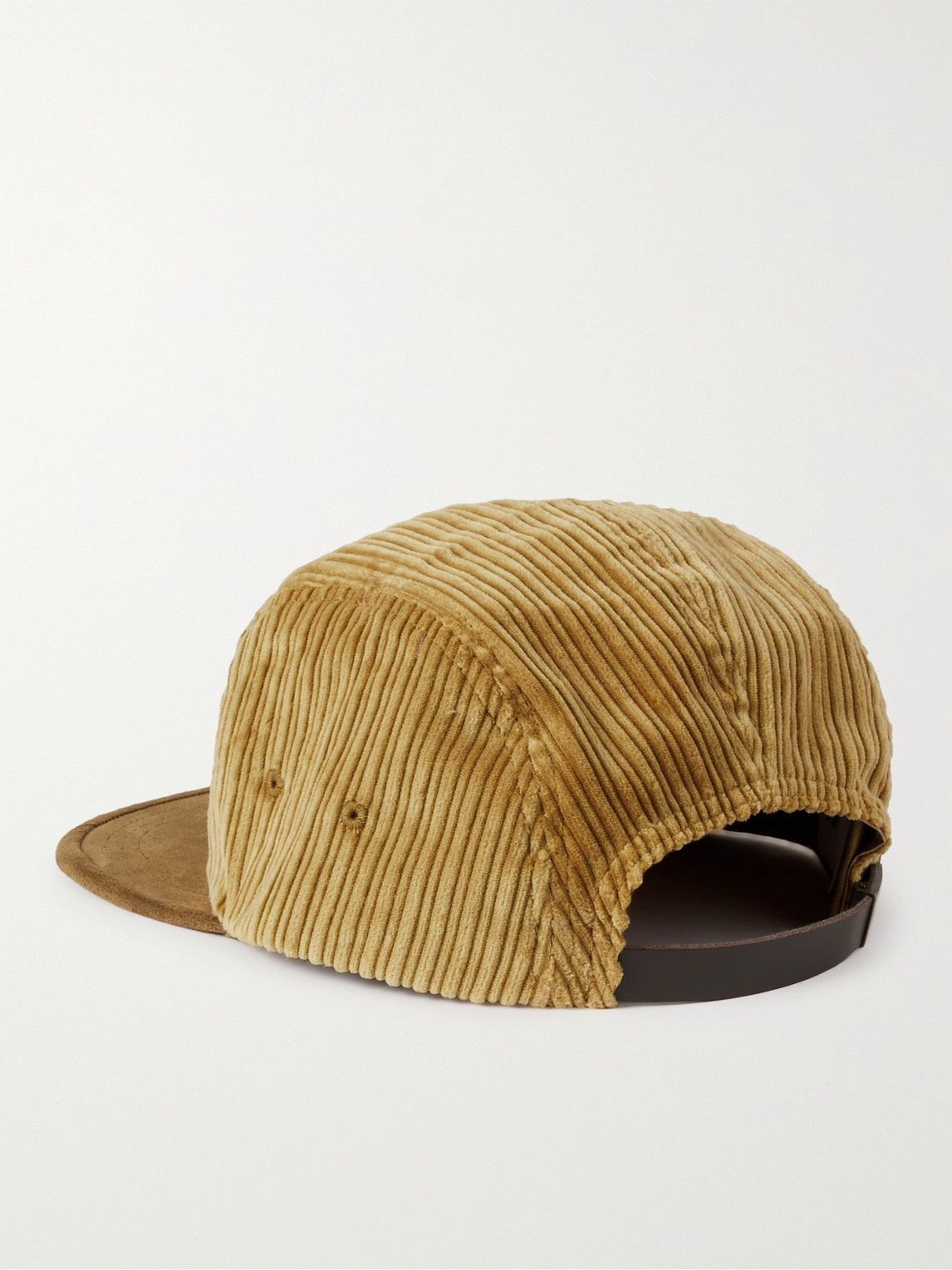 Logo-Appliquéd Cotton-Corduroy Cap WTAPS