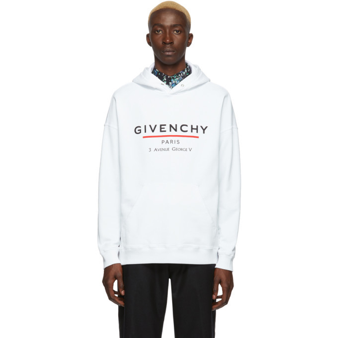 givenchy hoodie white