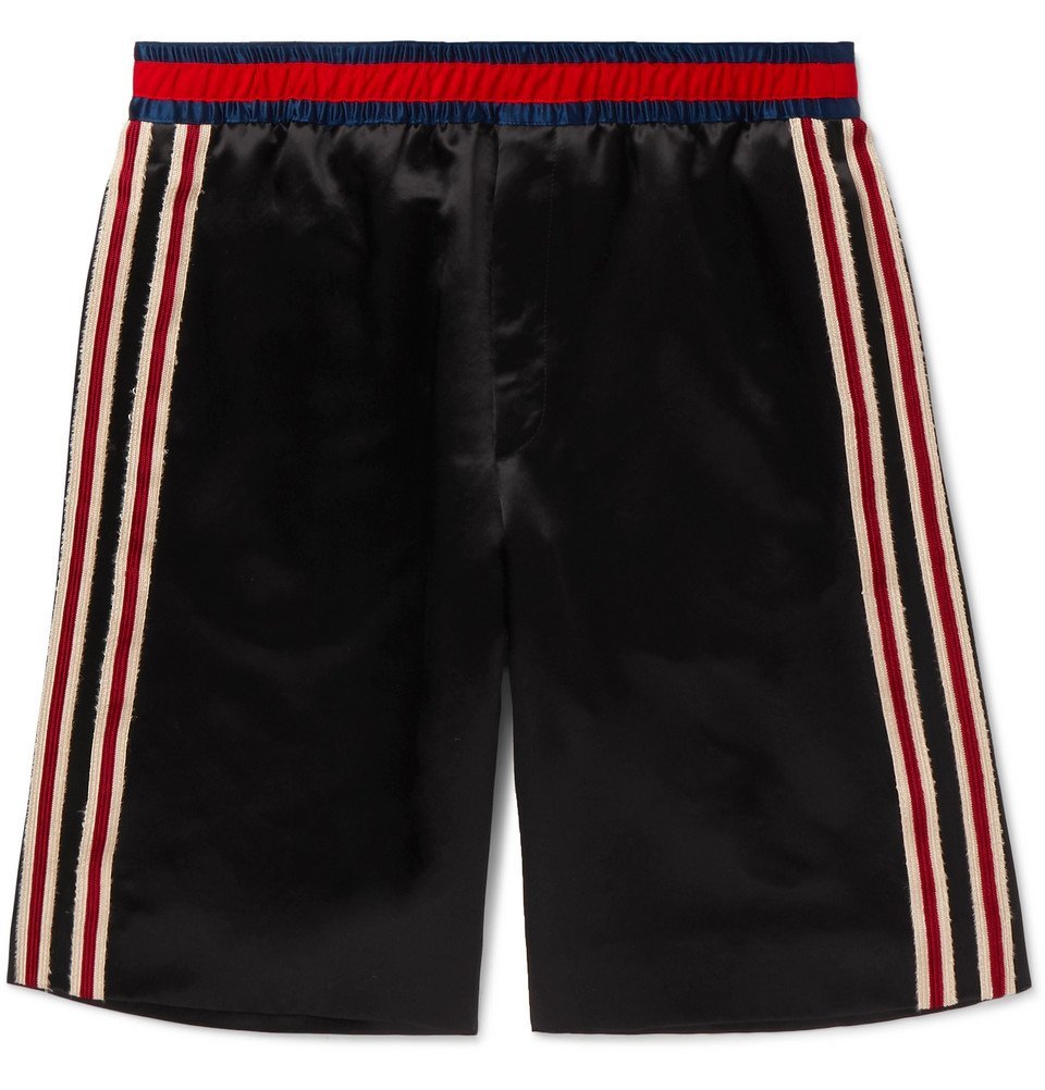 gucci satin shorts