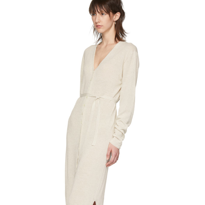 Lemaire Off-White Cardigan Dress Lemaire