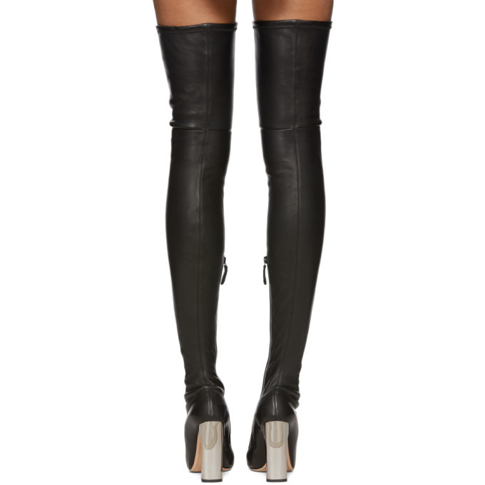 alexander mcqueen over the knee boots