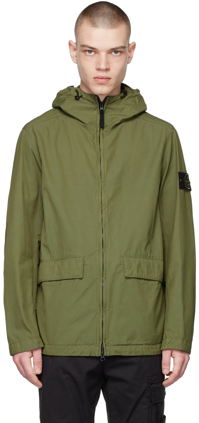 Stone Island Green Batavia Jacket Stone Island