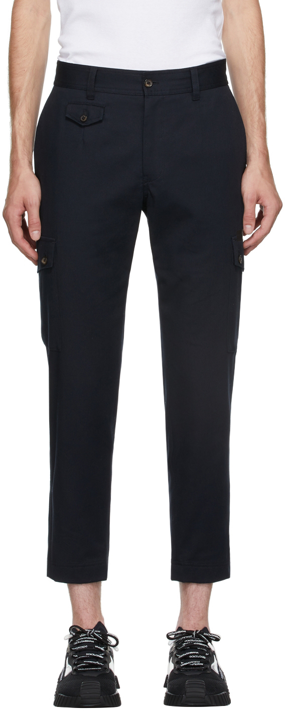 Dolce \u0026 Gabbana Navy Street Patchwork 