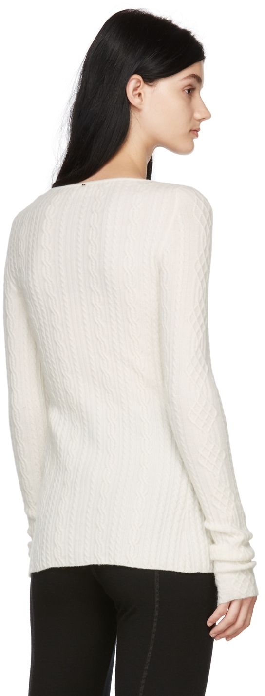 Sportmax White HookEye Ravello Cardigan Sportmax