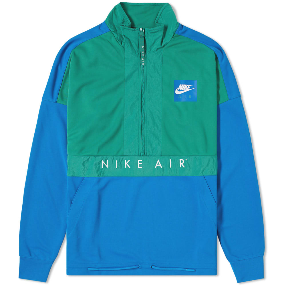 Nike Half Zip Air Jacket Green Nike