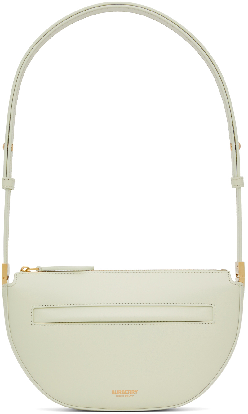 Photo: Burberry Green Small Olympia Bag