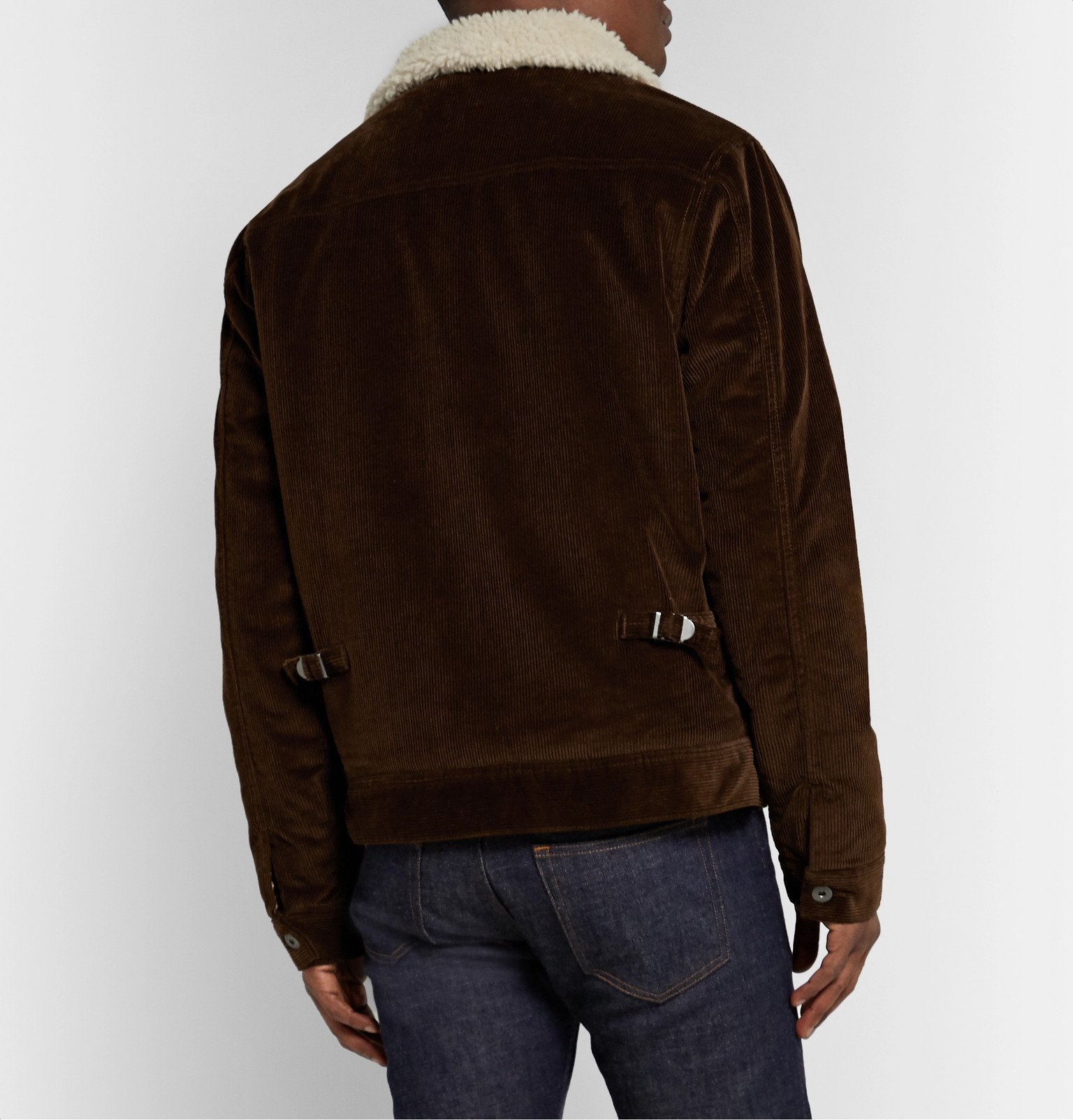 j crew corduroy sherpa jacket