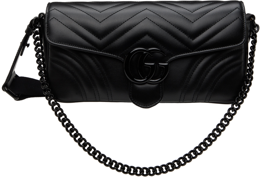 Gucci Black GG Marmont Bag Gucci