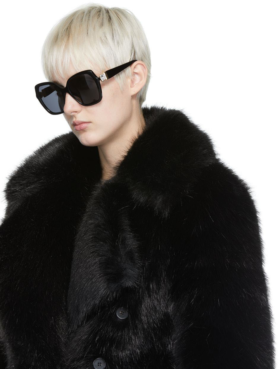 Jimmy Choo Black Manon Sunglasses Jimmy Choo