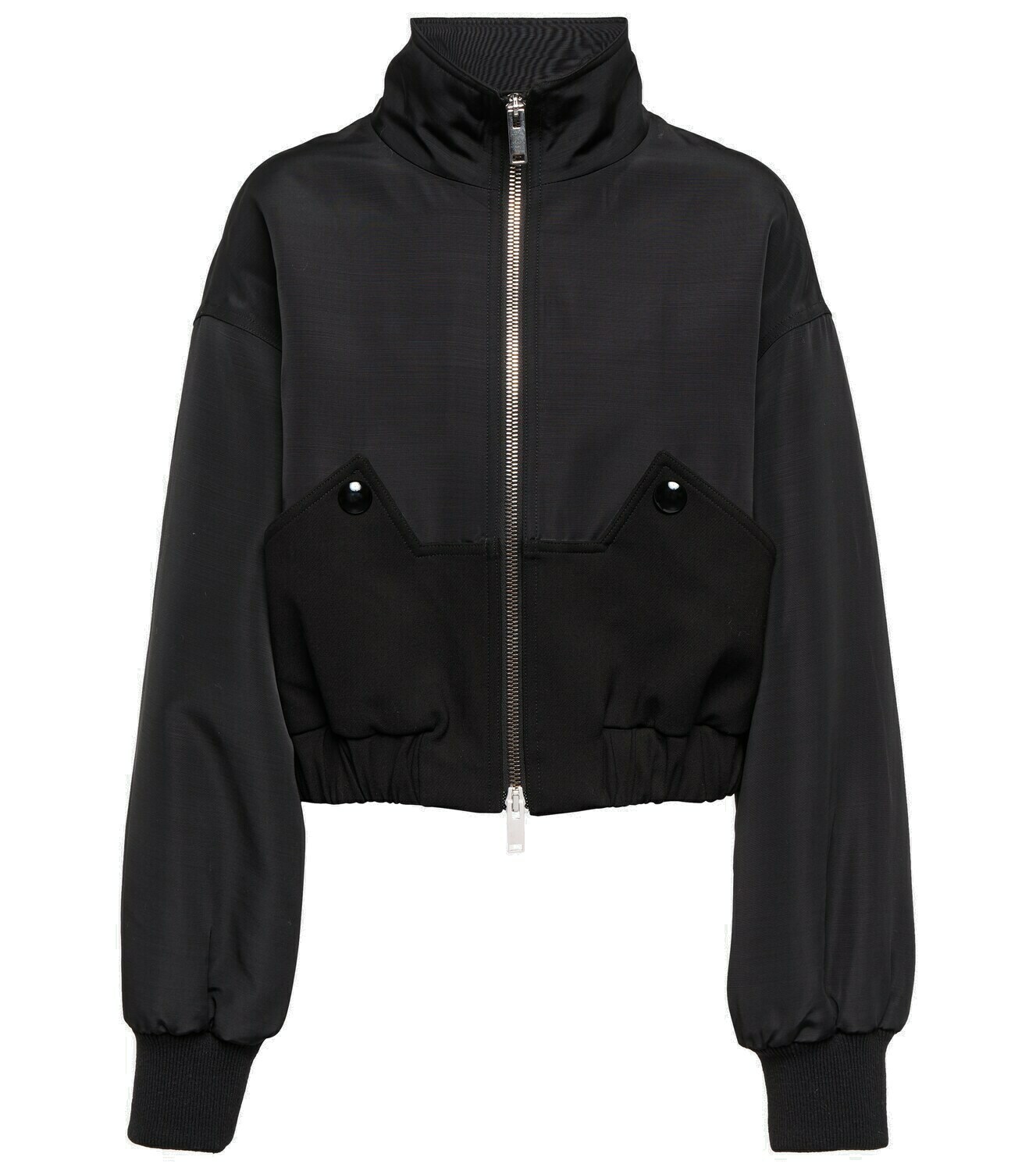 Khaite - Jasper wool-blend bomber jacket Khaite