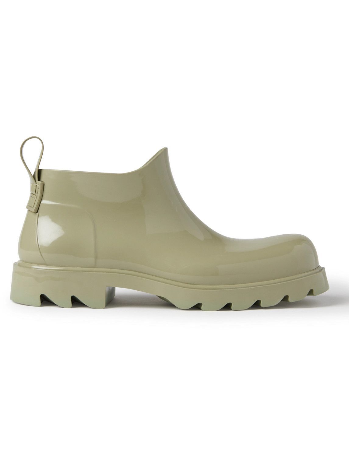 green bottega boots