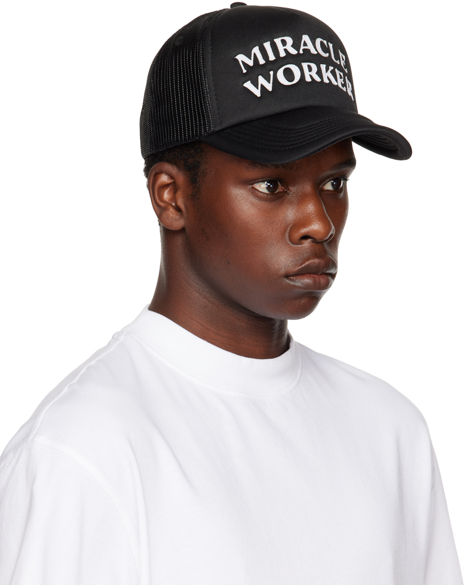 Nahmias Black 'Miracle Worker' Cap Nahmias