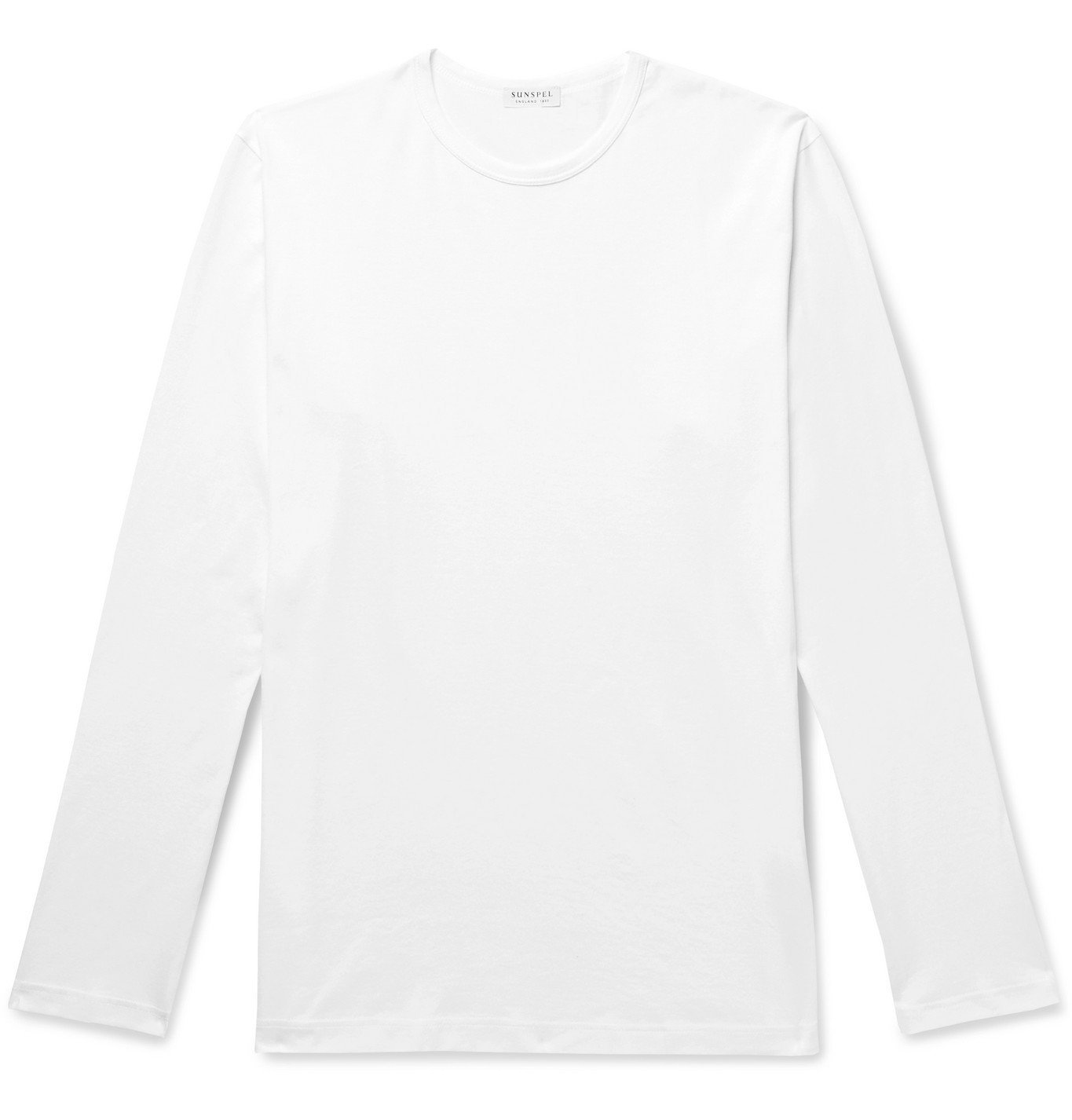 SUNSPEL CottonJersey TShirt White Sunspel