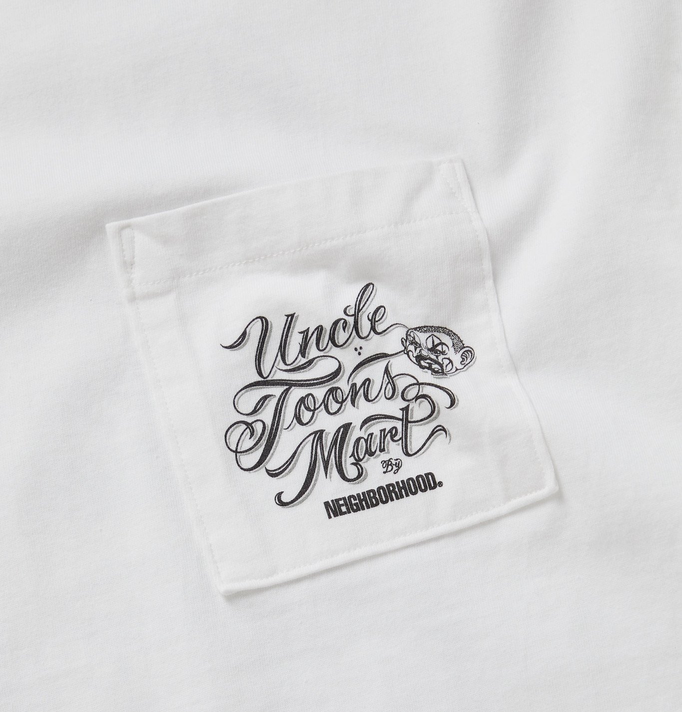 Neighborhood - Mr Cartoon Printed Cotton-Jersey T-Shirt - White 