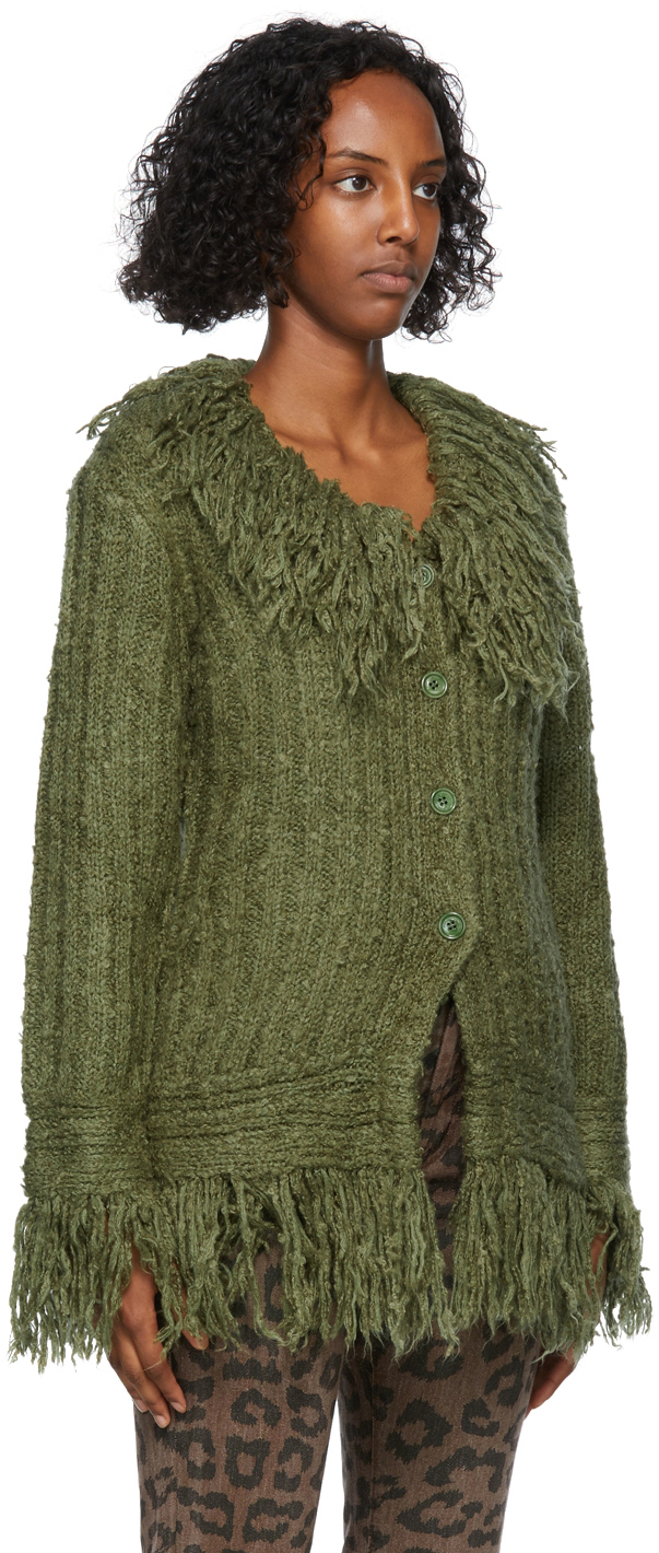 TheOpen Product Green Fringe Detail 