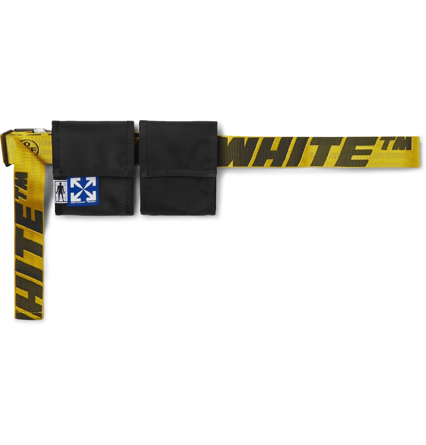 off white canvas belt